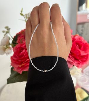 ARGINT 925 - Colier agate si inimioara