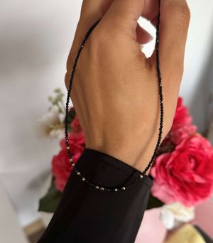 ARGINT 925 Colier spinel si bile