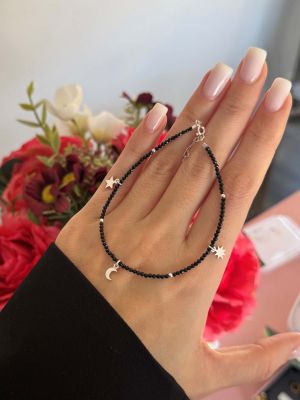 ARGINT 925 Bratara pentru glezna