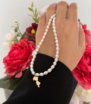 ARGINT 925 - Colier perle de cultura si fetita