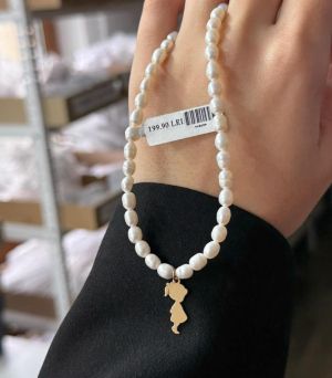 ARGINT 925 - Colier perle de cultura si fetita