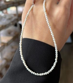 ARGINT 925 - Colier perle de cultura 