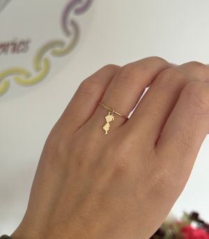 ARGINT 925 Inel subtire fetita/baietel