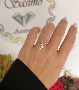 ARGINT 925 Inel subtire initiala