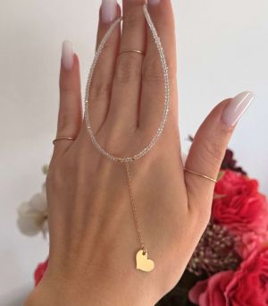 ARGINT 925 Colier inima