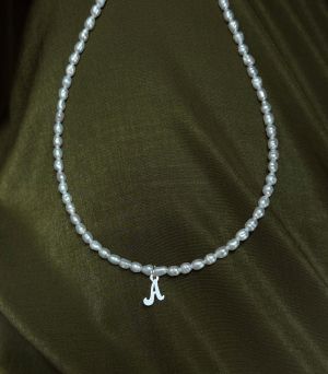 ARGINT 925 Colier perle de cultura initiala 
